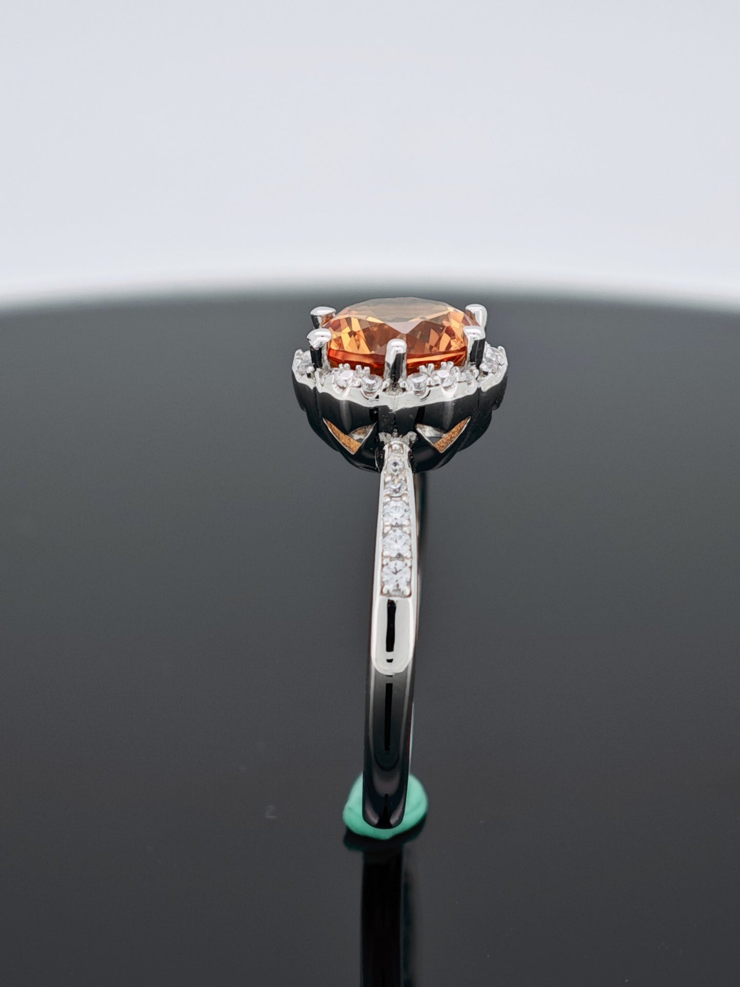 Premium Certified S925 Silver Cultured Spinel Rings | Choose Your Hue: Red, Orange, or Yellow High-Clarity Gemstones